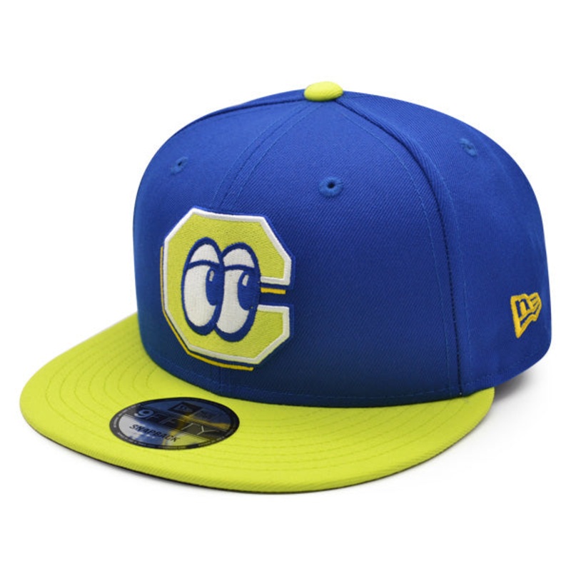 Chattanooga Lookouts (Montaas de) New Era Copa de la Diversion (FUN CUP) 9FIFTY Snapback Hat -Royal/Lime