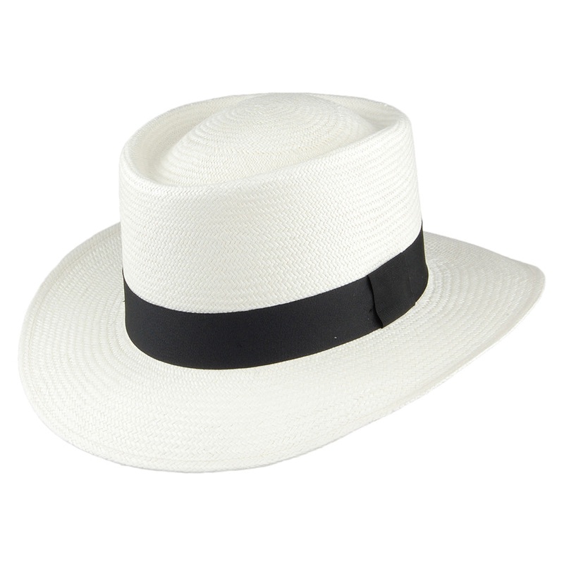 Christys Hats Camilla Panama Gambler Hat – Natural 55