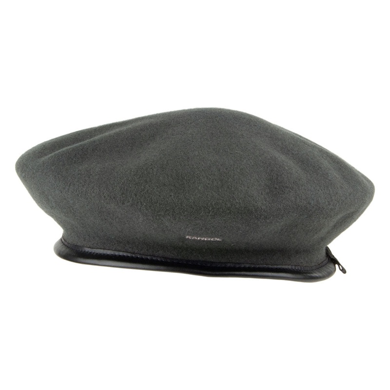 Kangol Wool Monty Beret – Forest S
