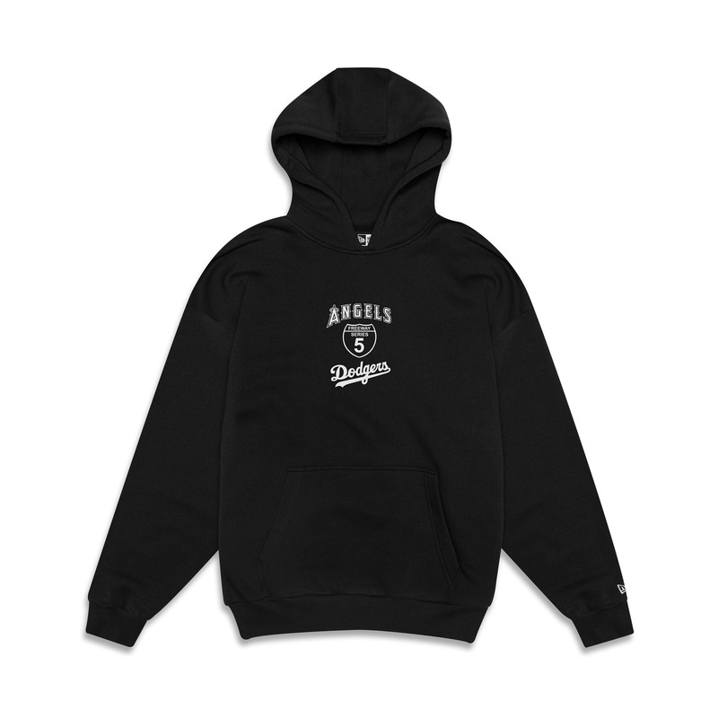 MLB Multi Team Freeway Series Black Pullover Hoodie 4XL