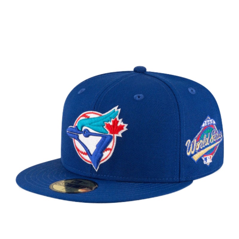 New Era Toronto Blue Jays 1993 World Series Green Undervisor 59FIFTY Fitted Hat