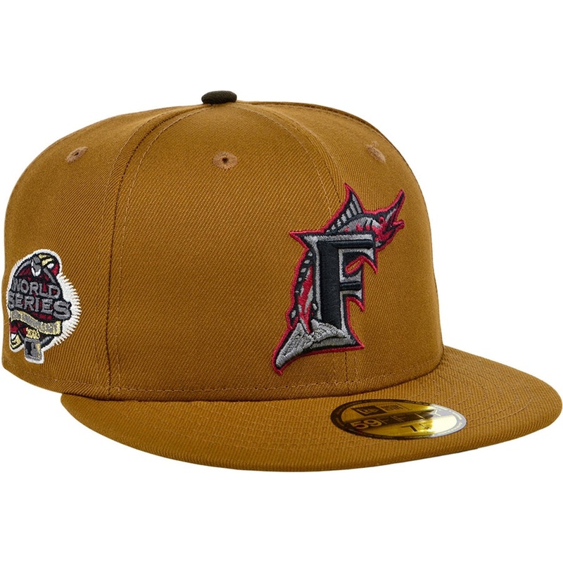 New Era x Lids HD  Florida Marlins Cigar 2022 59FIFTY Fitted Cap