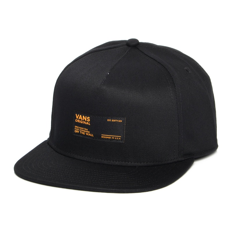 Vans Hats Ravenna Snapback Cap – Black Adjustable