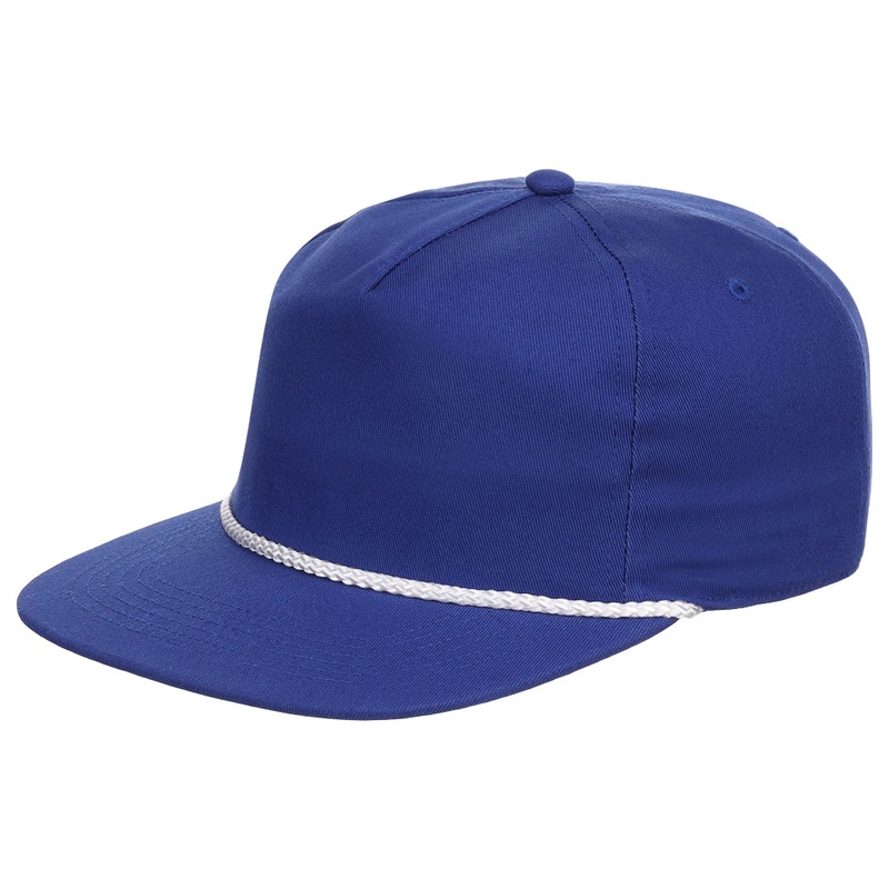 Crowns by Lids Fairway Golfer Hat – Royal Blue Adjustable