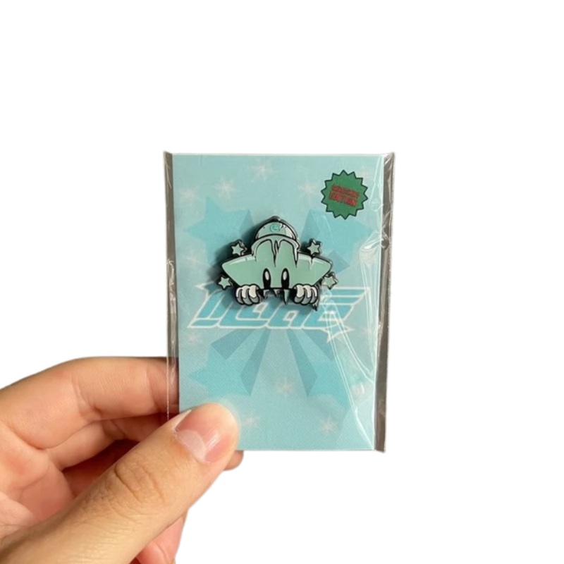 Frozen Blue Starboy Fitted Hat Pin