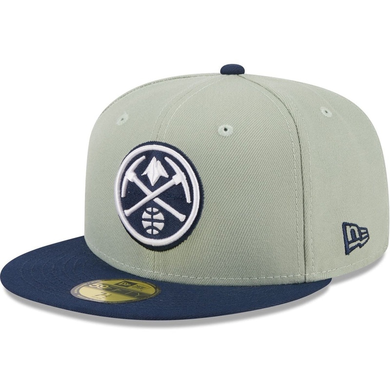 New Era Denver Nuggets Colorpack Gray/Navy 2023 59FIFTY Fitted Hat