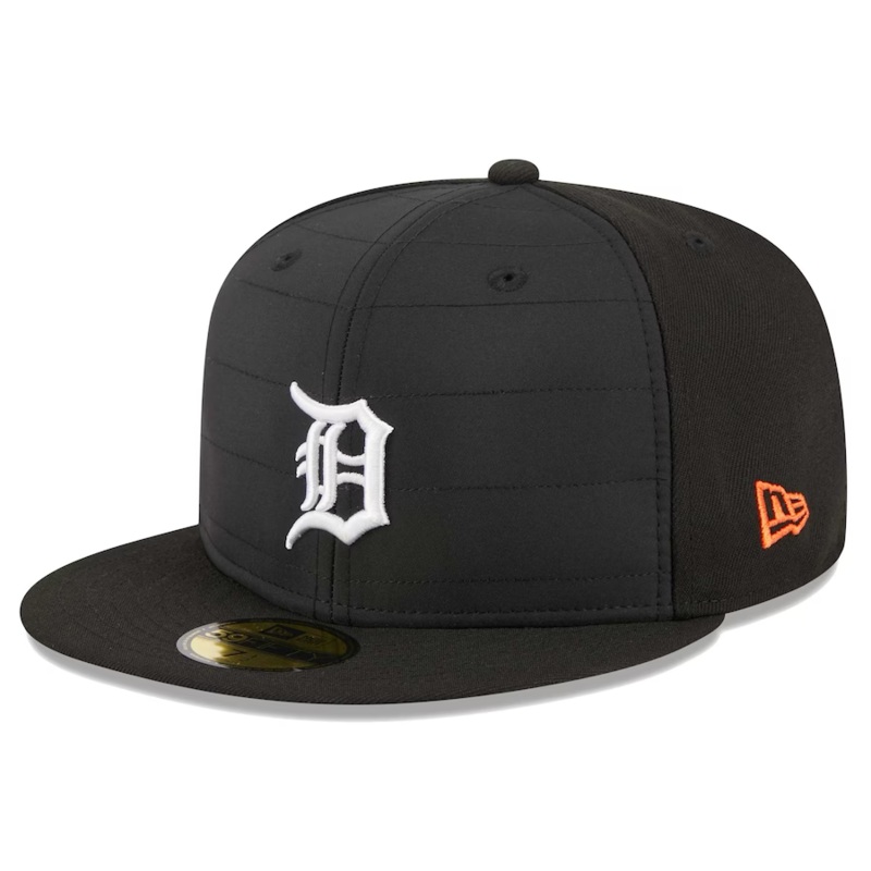 New Era Detroit Tigers Black Quilt 2023 59FIFTY Fitted Hat