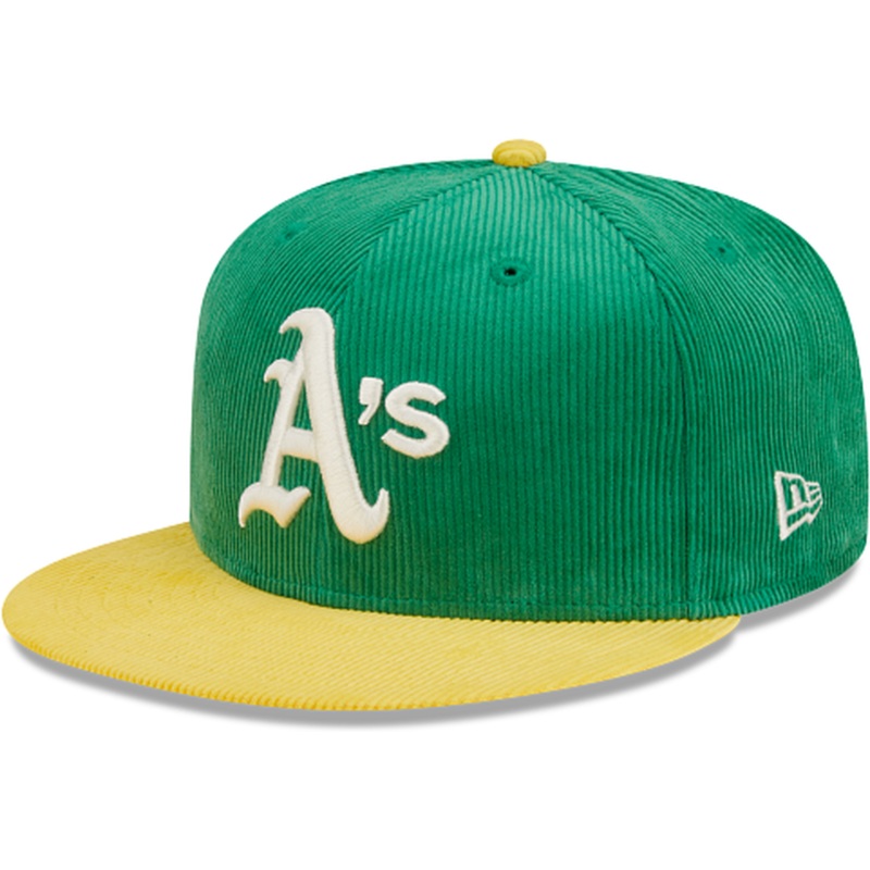 New Era Oakland Athletics Cooperstown Corduroy 2022 59FIFTY Fitted Hat