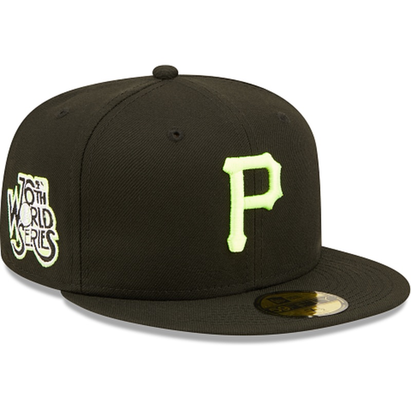 New Era Pittsburgh Pirates Summer Pop Yellow 2022 59FIFTY Fitted Hat