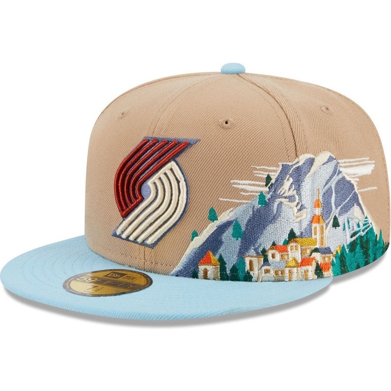 New Era Portland Trail Blazers Snowcapped 2023 59FIFTY Fitted Hat