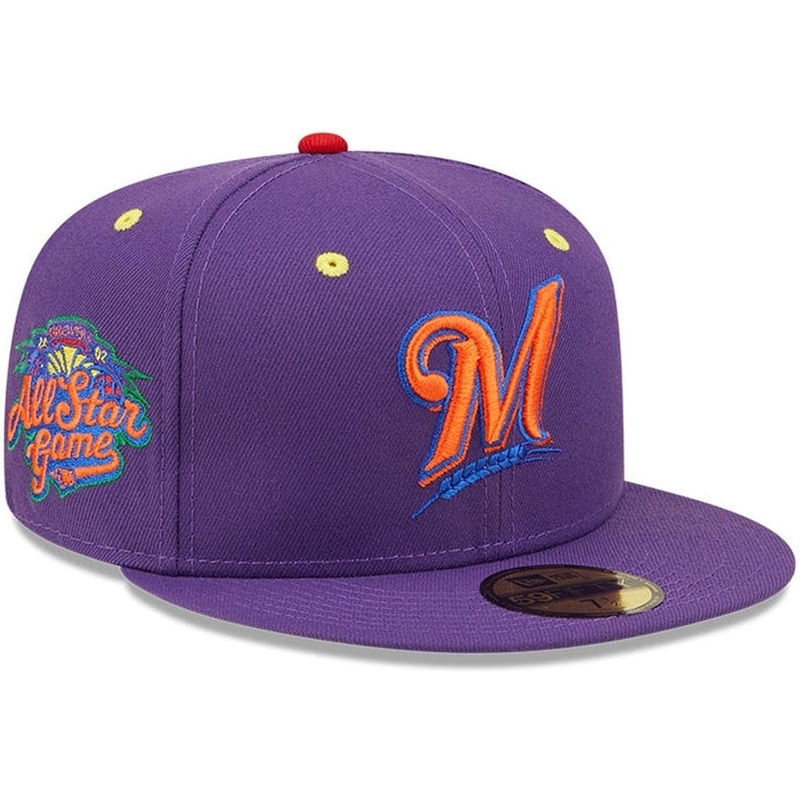 New Era x Lids HD  Milwaukee Brewers ROYGBIV 2.0 59FIFTY Fitted Cap