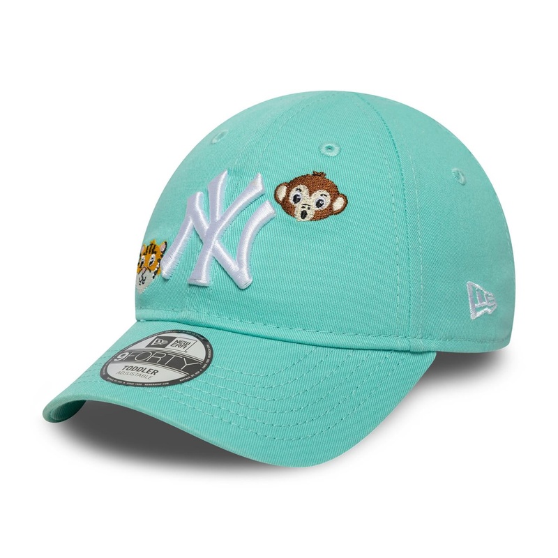 New York Yankees 9FORTY Toddler Animal Icon Teal Cap NE-TODDLER