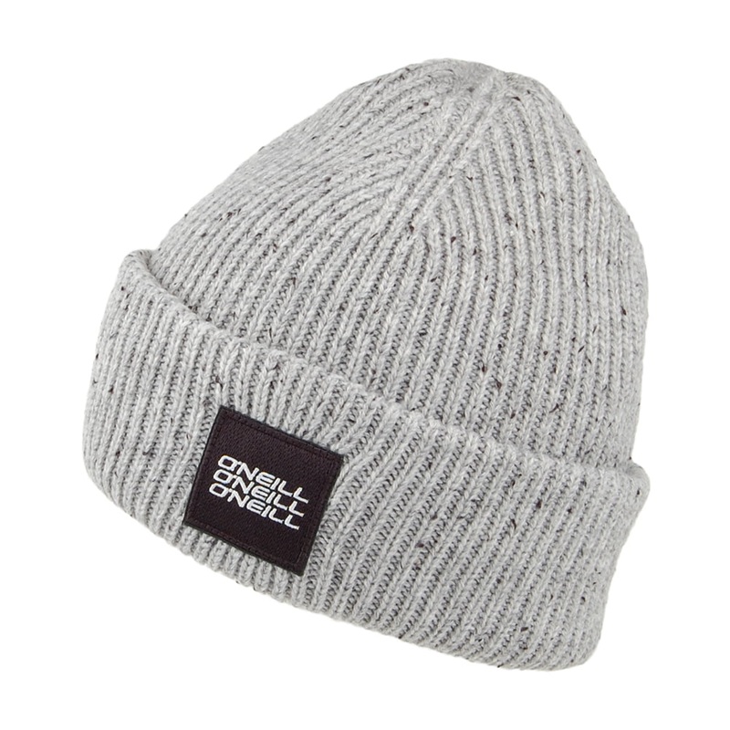 O’Neill Hats Melange Beanie Hat – Grey Multi 1-Size
