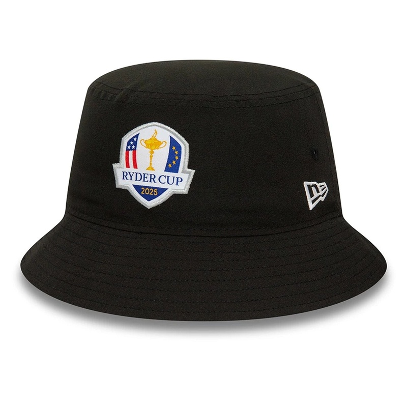 Ryder Cup Europe 2025 Repreve Black Bucket Adjustable Cap S