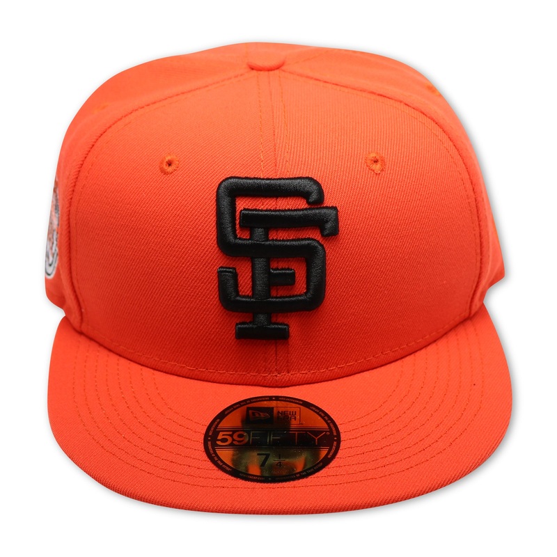SAN FRANCISCO GIANTS (ORANGE) (1984 ALLSTARGAME) NEW ERA 59FIFTY FITTED (GREEN UNDER VISOR) (S) 67/8