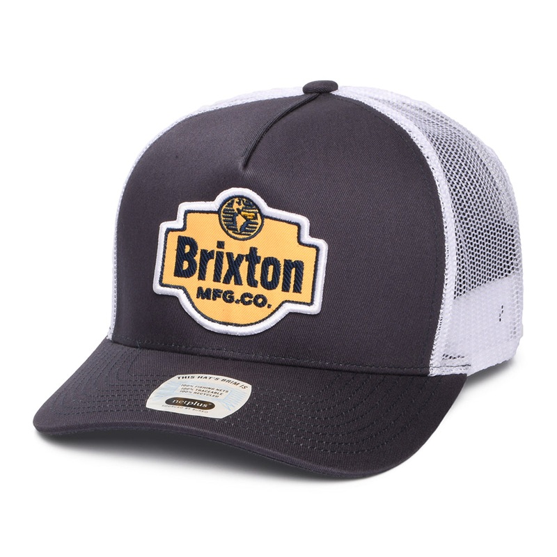 Brixton Genuine Quality C NetPlus MP Trucker Cap – Indigo-White Adjustable