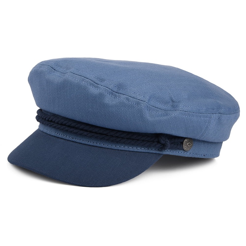 Brixton Hats Fiddler Cap – Slate Blue Small-56cm