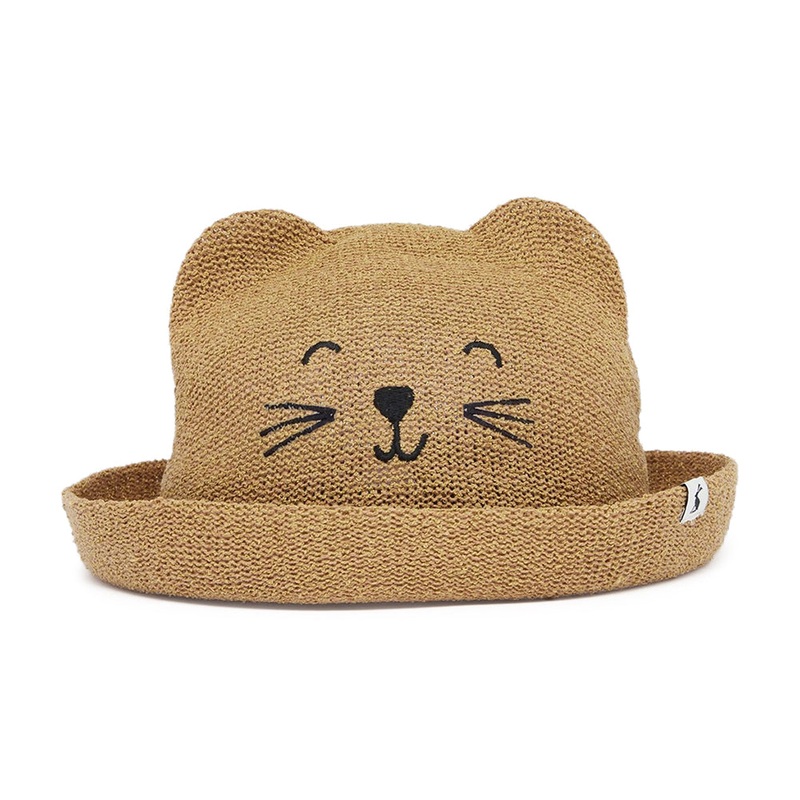 Joules Hats Baby Ashton Animal Sun Hat – Brown 6-12 Months