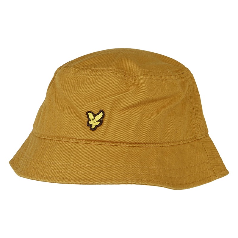 Lyle & Scott Hats Cotton Twill Bucket Hat – Caramel 1-Size