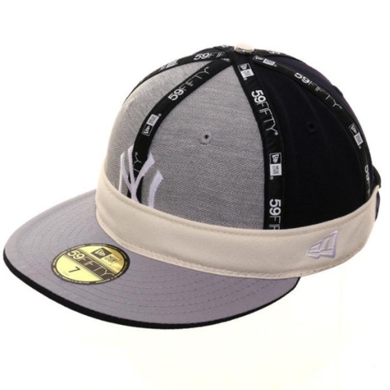 New Era Exclusive Reversed New York Yankees Rally Cap 59FIFTY Fitted Hat