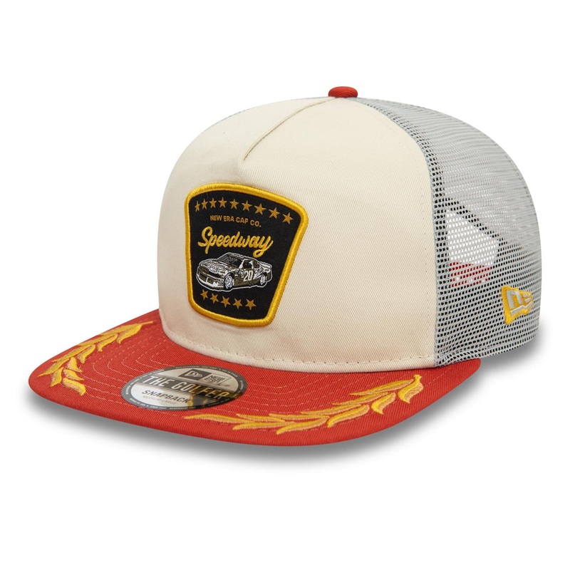 New Era GOLFER Motorsports Red Cap M-L
