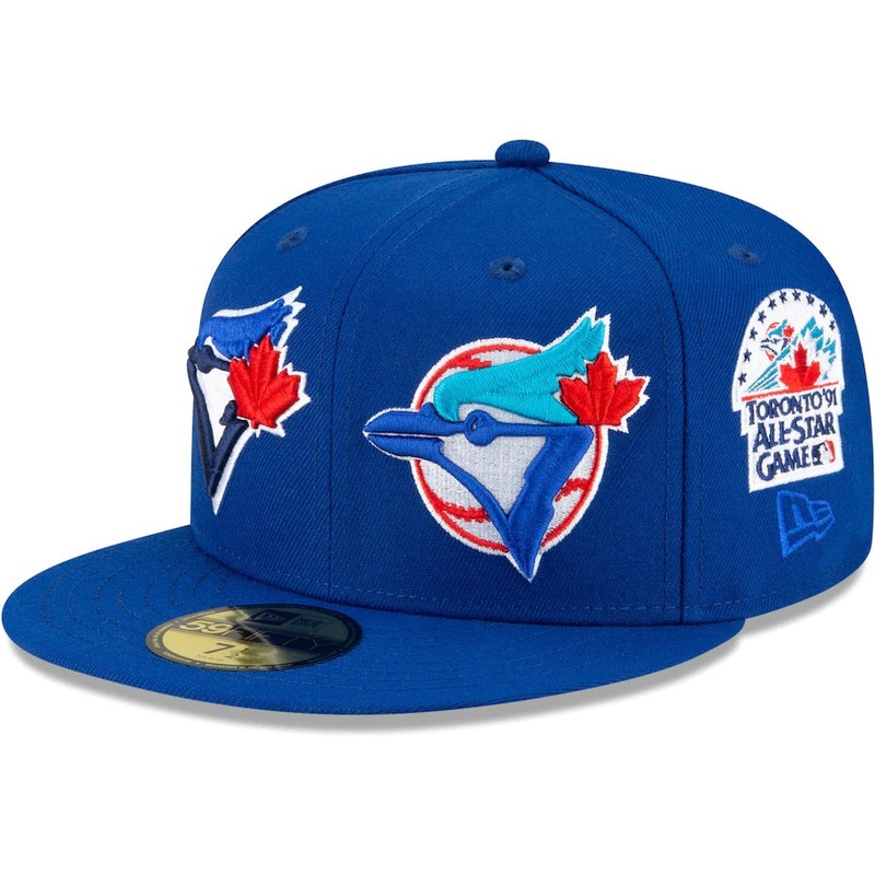 New Era Toronto Blue Jays Royal Patch Pride 59FIFTY Fitted Hat