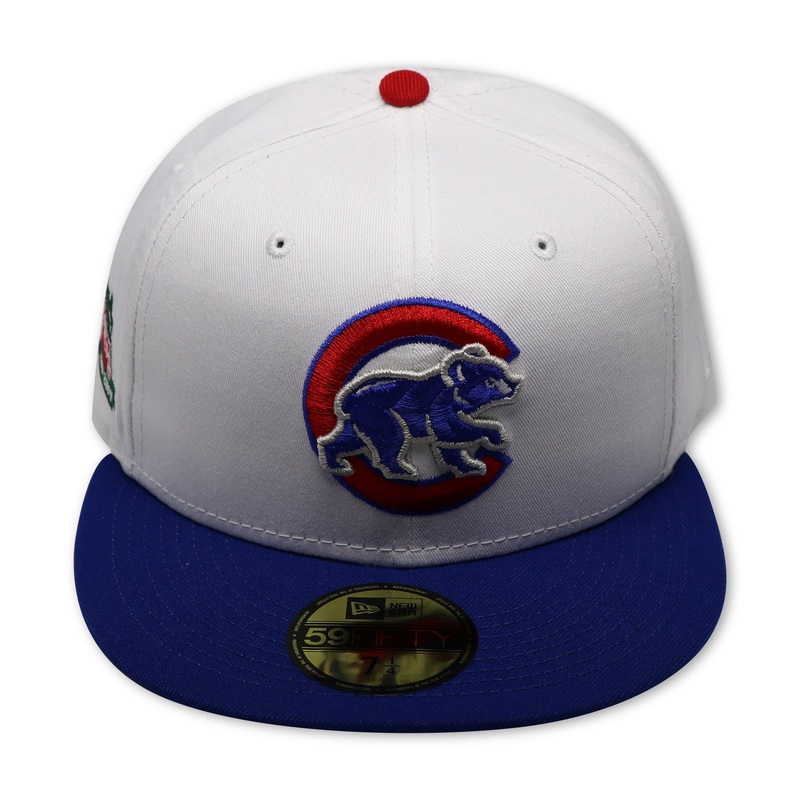 CHICAGO CUBS (WRIGLEY FIELD “100TH ANNIVERSARY”) NEW ERA 59FIFTY FITTED (RED UNDER VISOR) 67/8