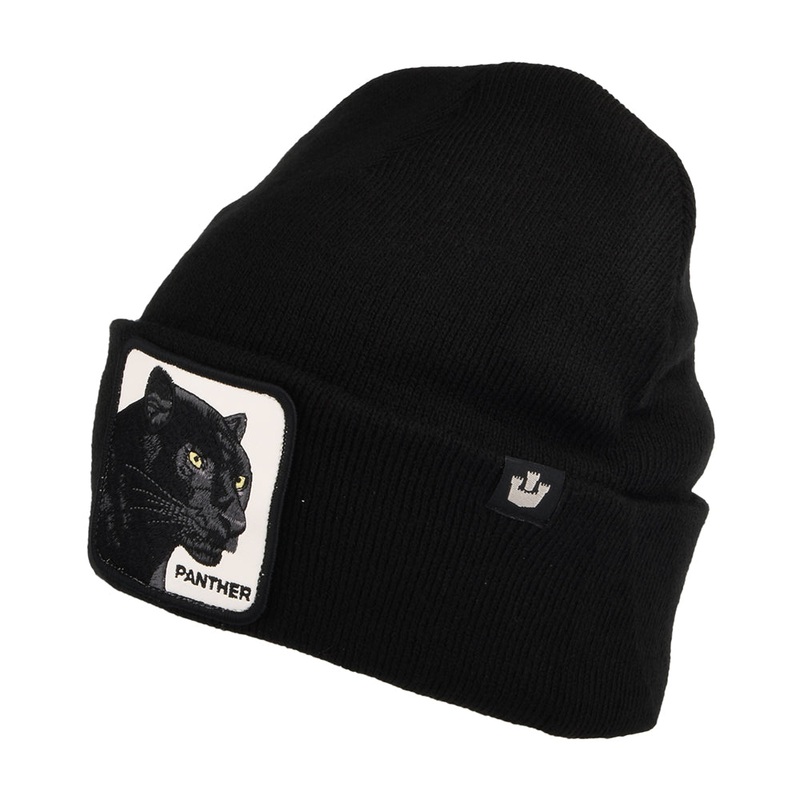 Goorin Bros. Black Panther Beanie Hat – Black Adjustable