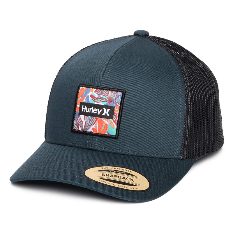 Hurley Hats Seacliff Trucker Cap – Navy Blue Adjustable