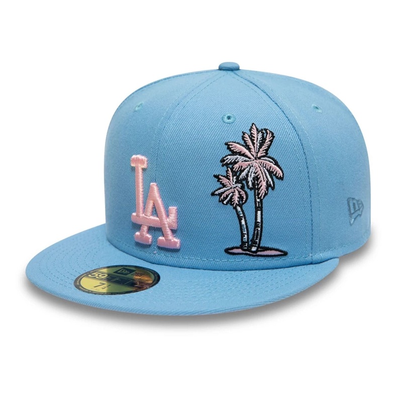 LA Dodgers Palm Taco Blue 59FIFTY Cap 6 7/8