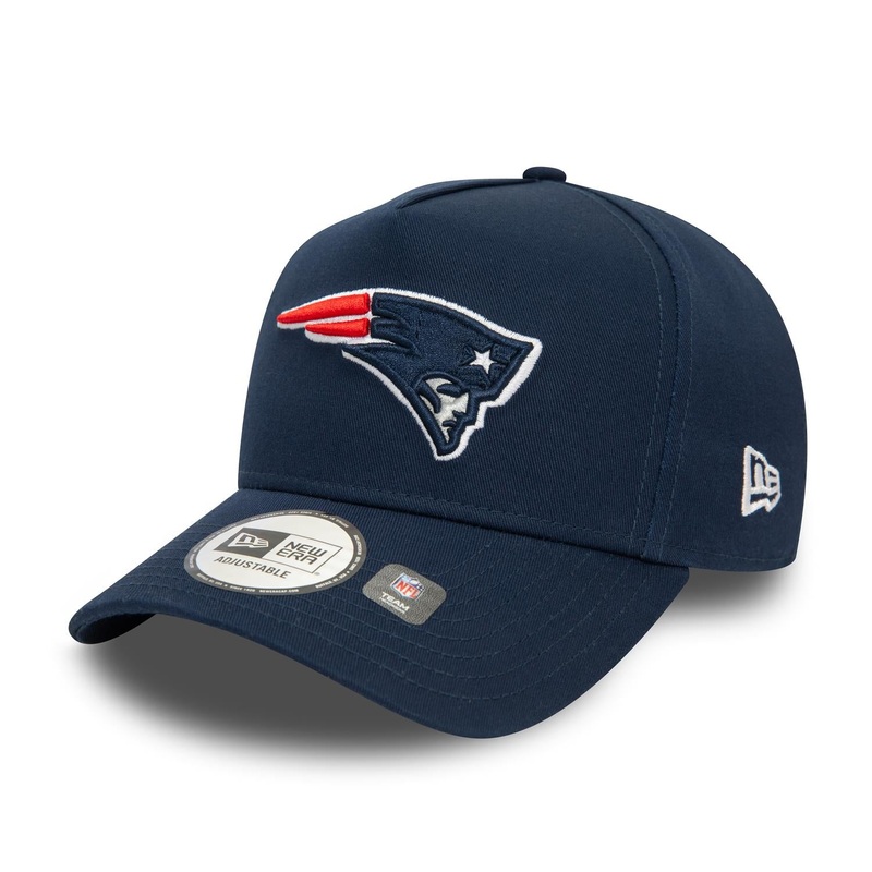 New England Patriots E-Frame NFL Official Team Colours Navy Cap One Size