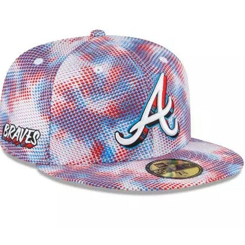 New Era Atlanta Braves ‘3D Comics’ 59FIFTY Fitted Hat