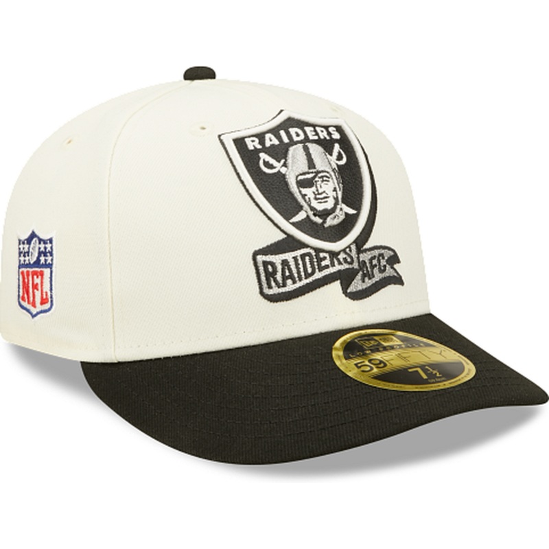 New Era Las Vegas Raiders 2022 Sideline Low Profile 59FIFTY Fitted Hat