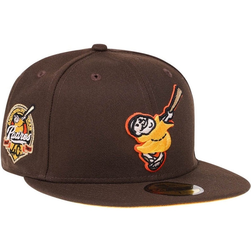 New Era San Diego Padres 40th Anniversary Golden Friar Chocolate 59FIFTY Fitted Hat