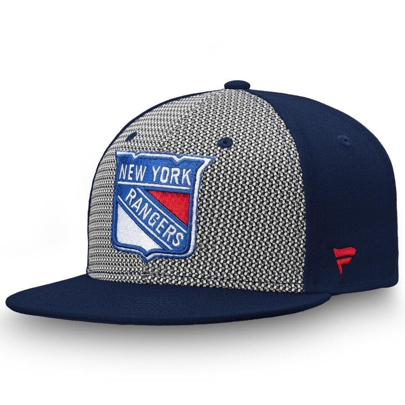 New York Rangers Fanatics Branded Versalux Fitted Hat
