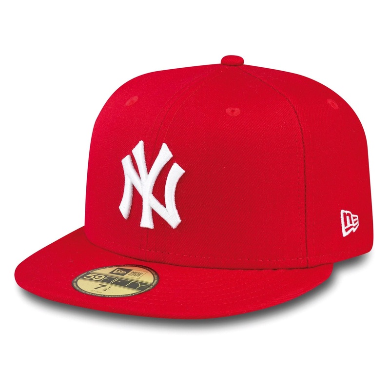 New York Yankees Essential Red 59FIFTY Cap 6 7/8