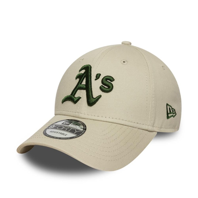 Oakland Athletics 9FORTY MLB League Essential Stone Cap One Size
