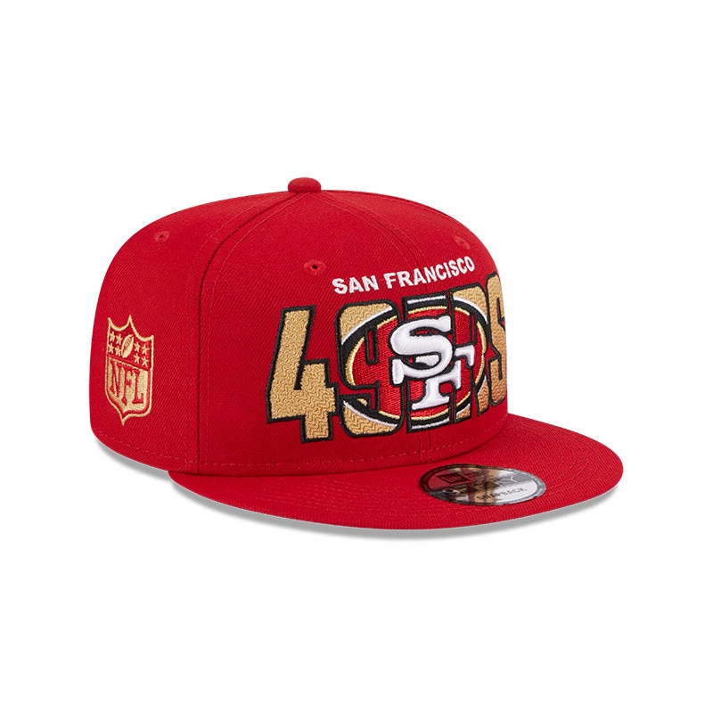 San Francisco 49ers New Era 2023 NFL Draft 9FIFTY Snapback Adjustable Hat – Scarlet