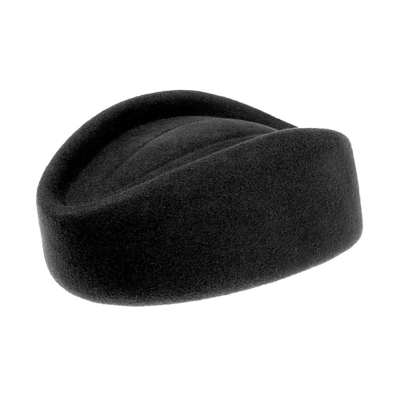 sur la tte Womens Stewardess Pillbox Hat – Black 1-Size