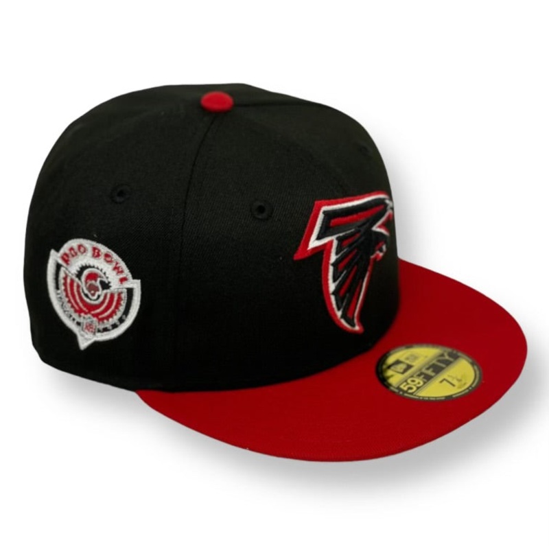 ATLANTA FALCONS (BLACK/RED) “1996 PRO BOWL” NEW ERA 59FIFTY FITTED 67/8