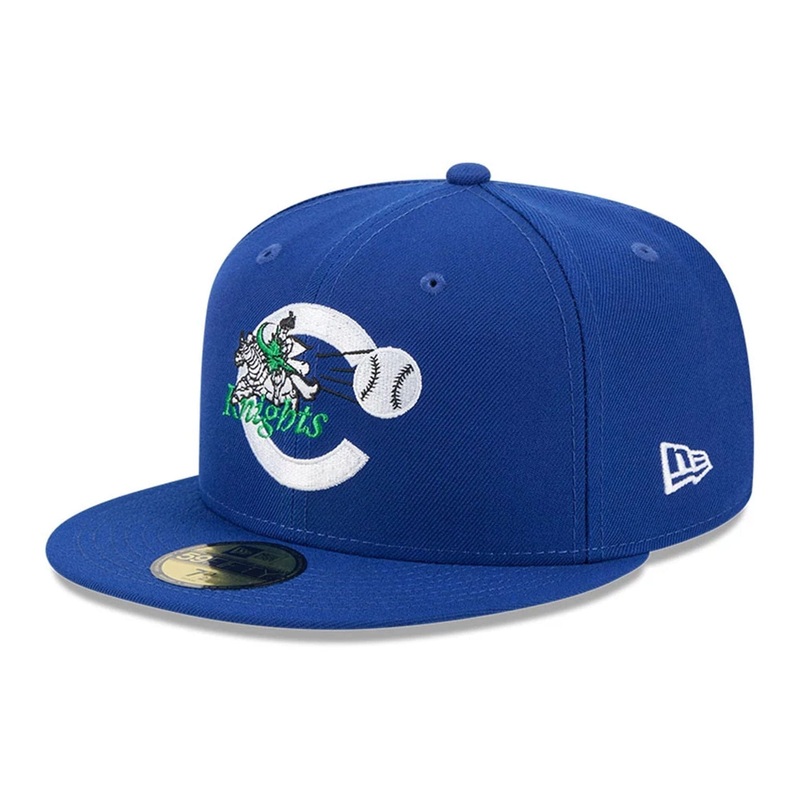 Charlotte Knights MiLB Theme Nights Blue 59FIFTY Fitted Cap 6 7/8