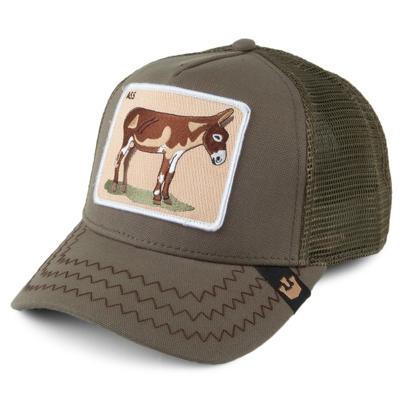 Goorin Bros. Ass Trucker Cap – Olive Adjustable