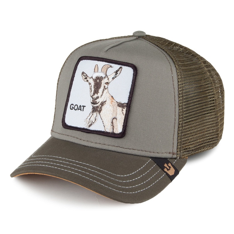 Goorin Bros. Goat Beard Trucker Cap – Olive Adjustable