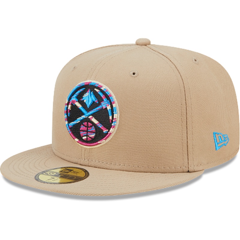 New Era Denver Nuggets Team 2023 Neon 59FIFTY Fitted Hat