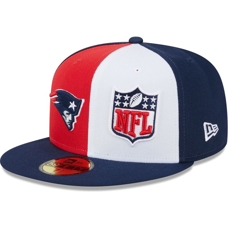 New Era New England Patriots 2023 Sideline 59FIFTY Fitted Hat
