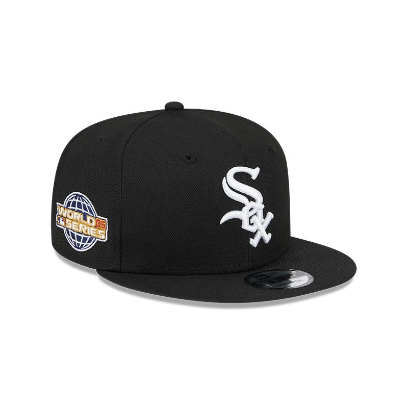 Chicago White Sox New Era 2005 World Series PATCH-UP Snapback Hat – Black