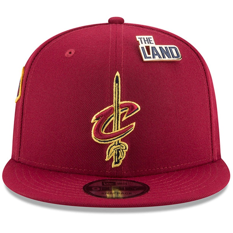 Cleveland Cavaliers New Era 2018 Draft 9FIFTY Snapback Adjustable Hat  Wine