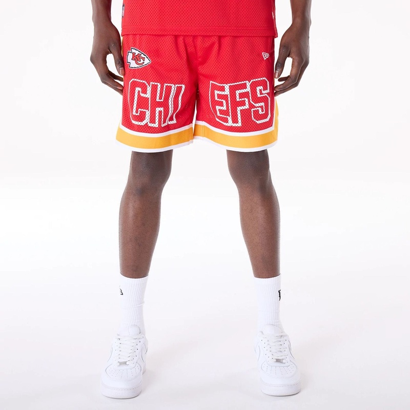 Kansas City Chiefs NFL Mesh Red Shorts XS