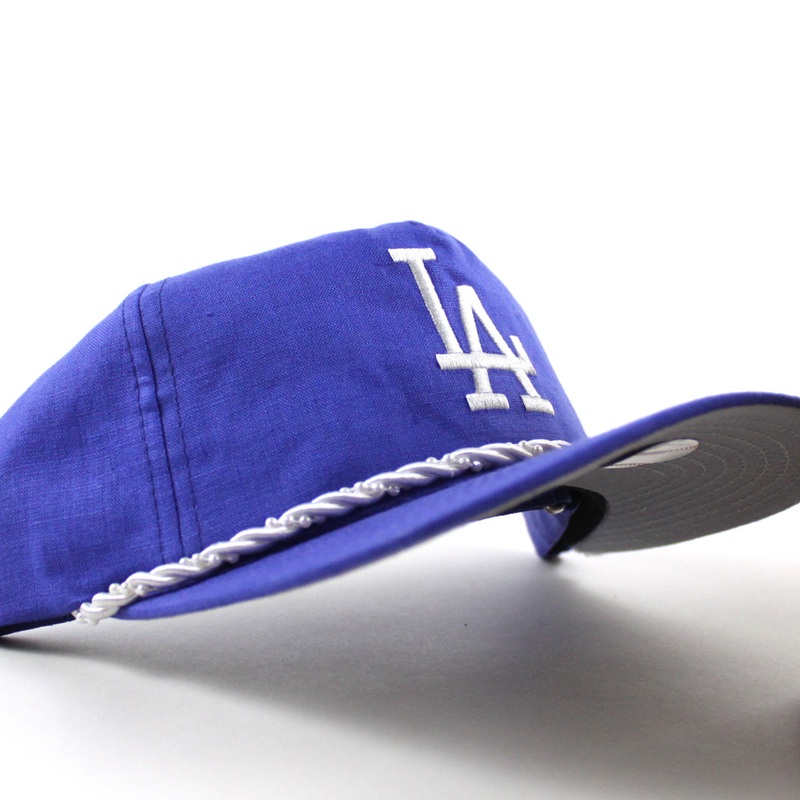 Los Angeles Dodgers New Era Snapback Hat (Navy Gray Under Brim) One Size