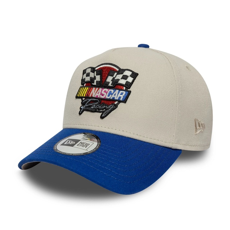 Nascar Classics Flag White 9FORTY E-Frame Adjustable Cap OSFM